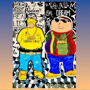 99ART.NM TUPAC/BIGGIE TRIBUTE “REAL EYES, REALIZE, IT WAS ALL A DREAM”